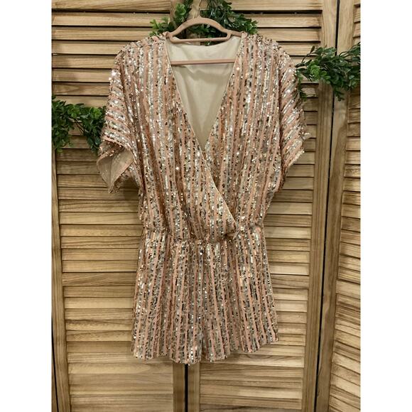 RAGA blush pink romper - Picture 2 of 4